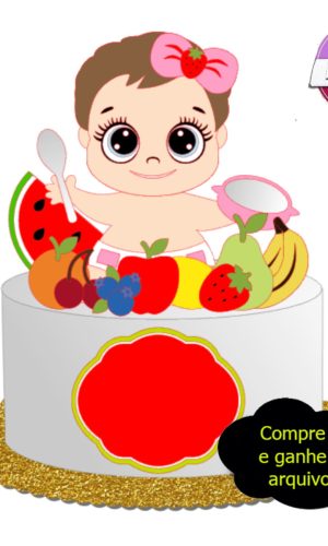 G699 - Arquivo Topo Introdução Alimentar/frutinhas em Camada