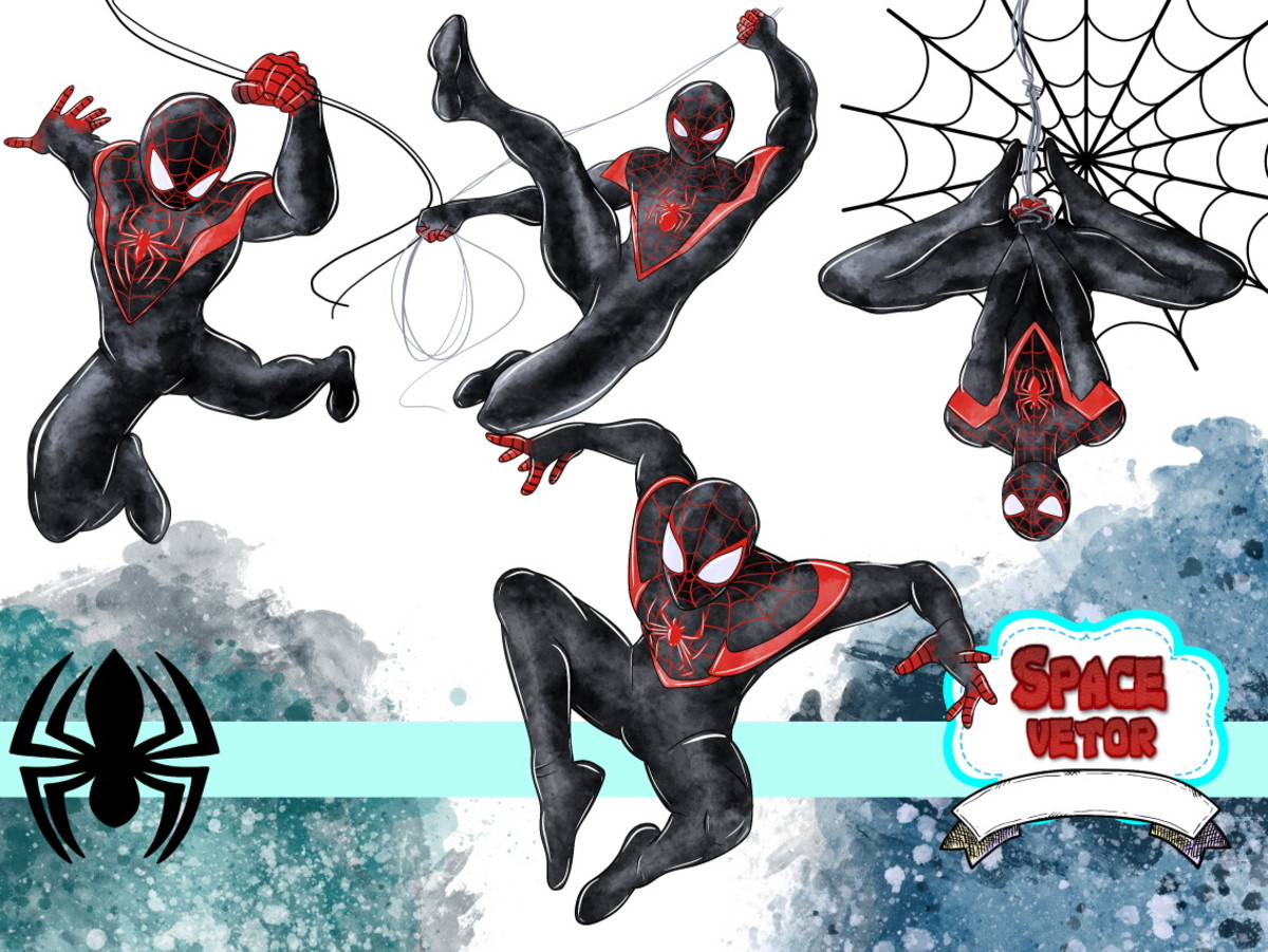Homem Aranha Miles Kit Digital Compre 1 Leve 3