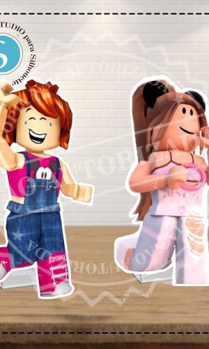 KIT 2 DISPLAY DE MESA JULIA MINEGIRL - ARQUIVO DIGITAL