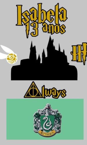 Kit Arquivos de Corte Harry Potter, Lego e Master Chef