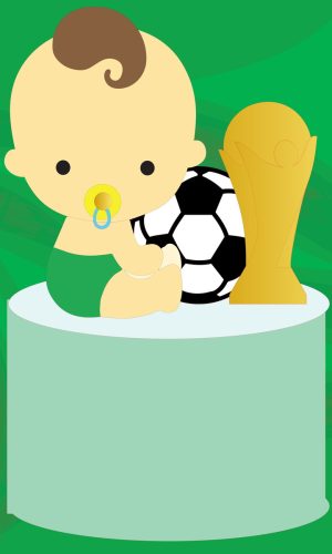 Kit com 5 Arquivos de Corte: 11 - Futebol Topo de Bolo