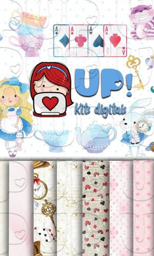 Kit Digital Alice no País das Maravilhas