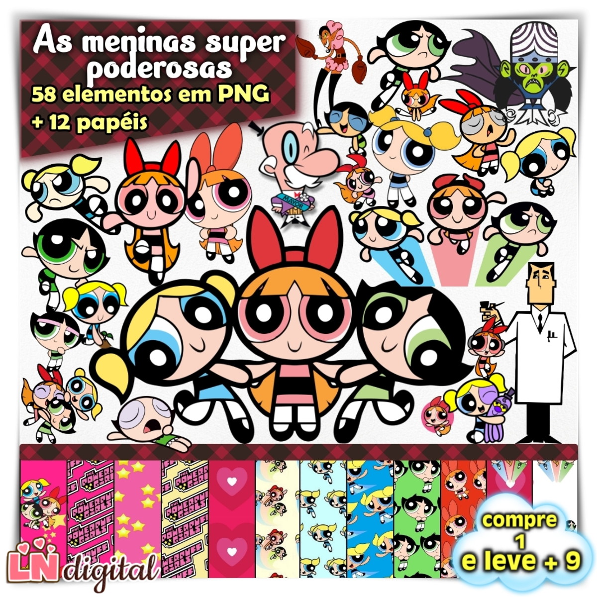 Kit Digital as Meninas Super Poderosas