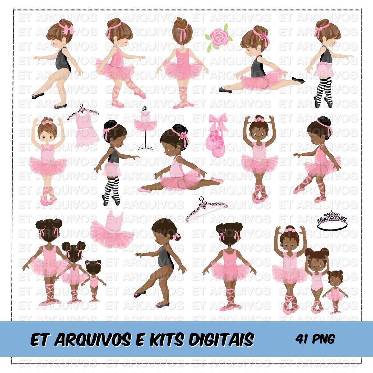 #041 Kit Digital Bailarinas