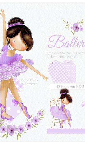 Kit Digital Ballerinas (bailarinas) (produto Digital)