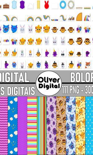 Kit Digital Bolofofos Completo