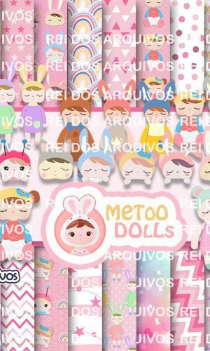 Kit Digital Bonecas Metoo Dolls