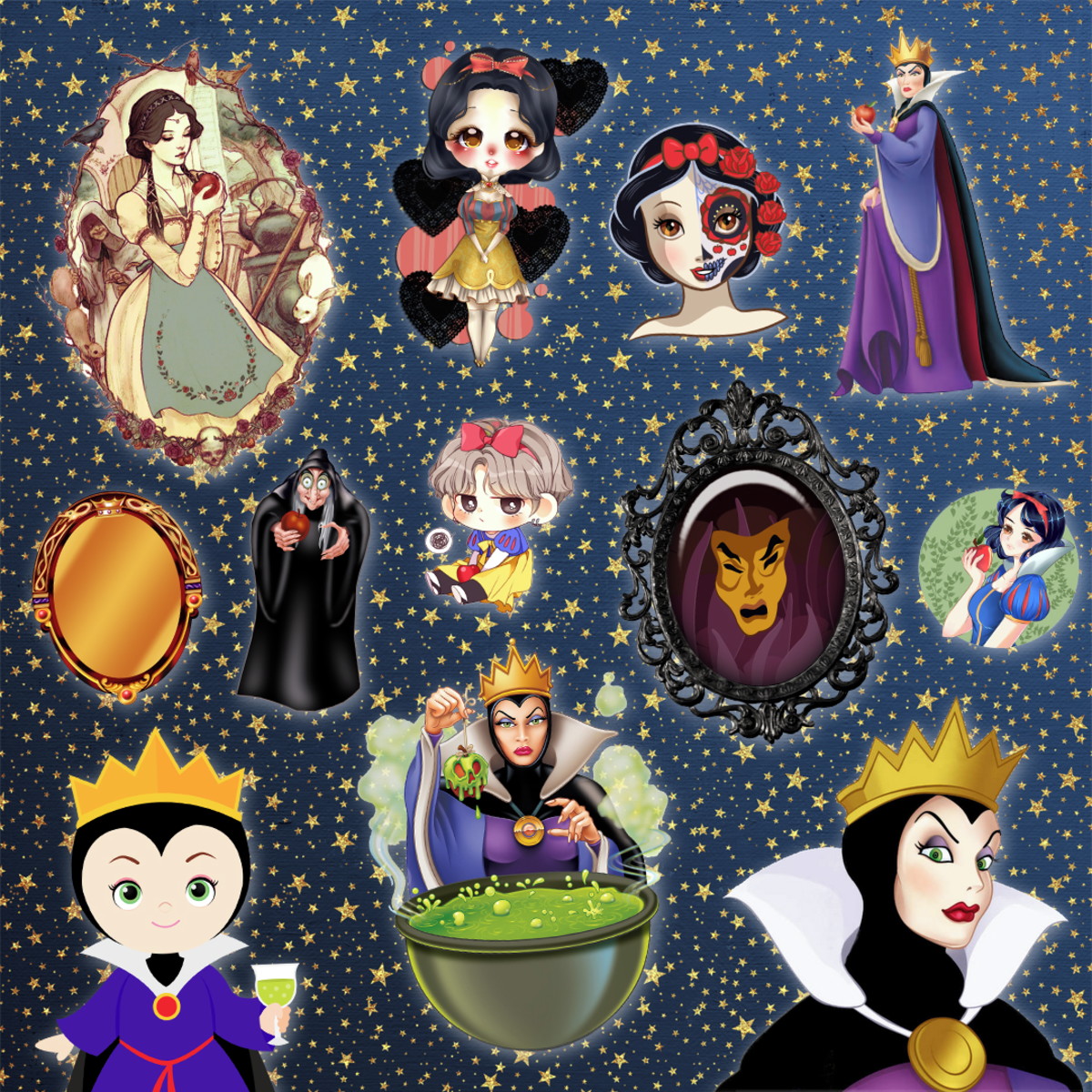 Kit Digital Branca de Neve e os Sete Anões - Imagem 4