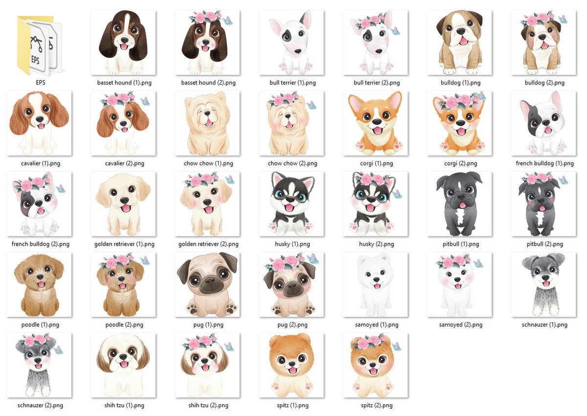 Kit Digital Cachorrinhos - Imagem 2