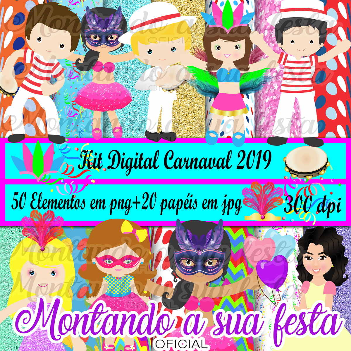 Kit Digital Carnaval 2019