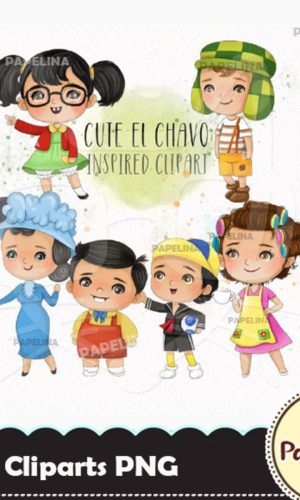 Kit Digital Chaves Aquarela