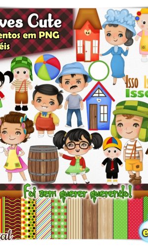 Kit Digital Chaves Cute