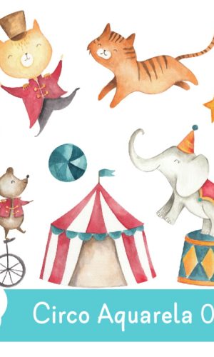 Kit Digital - Circo Aquarela 01