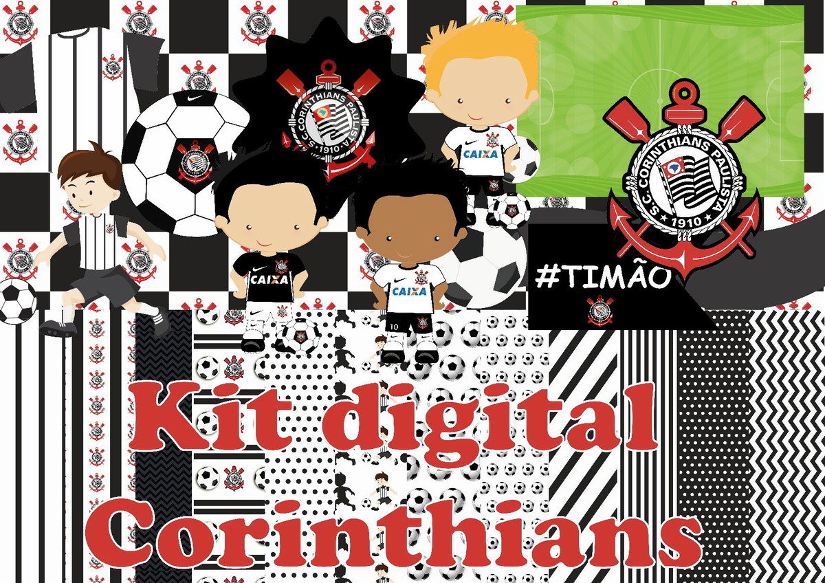 Kit Digital Corinthia.ns + 3 Arquivos de Mesmo Valor