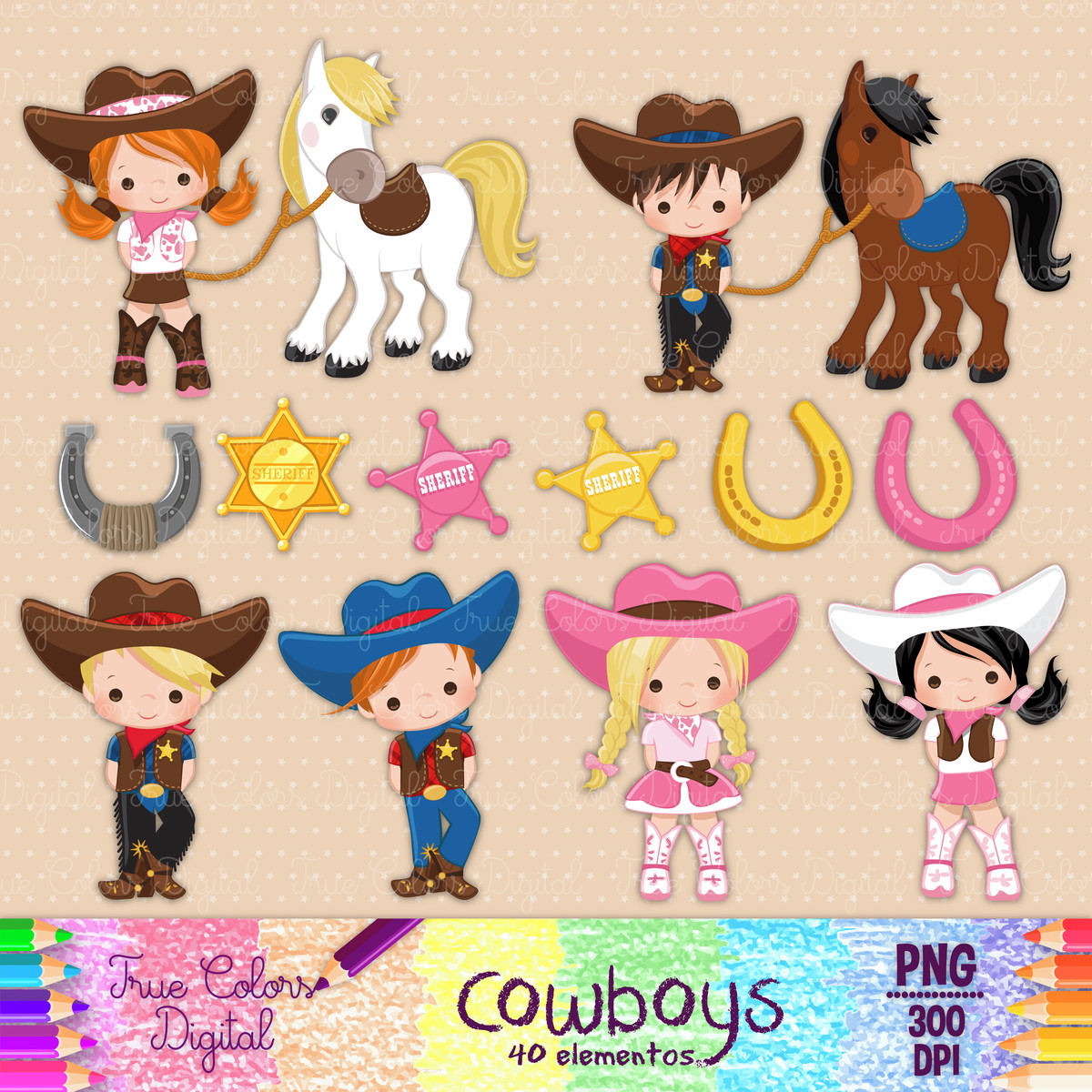 Kit Digital Cowboy - Imagem 2