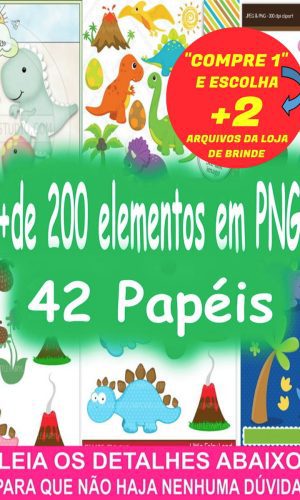 Kit Digital Dinossauros