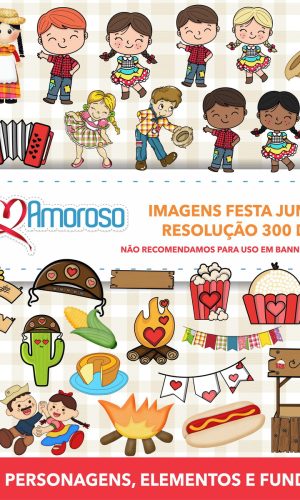 Kit Digital Festa Junina