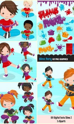 Kit Digital Festa Slime