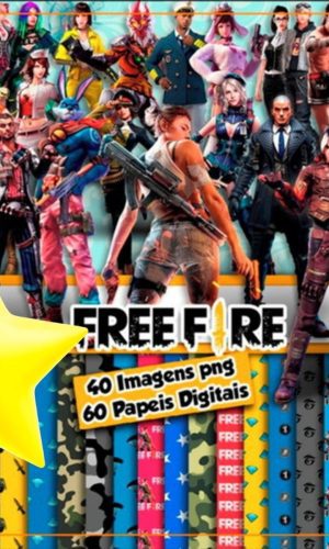 Kit Digital Free Fire Personalizado