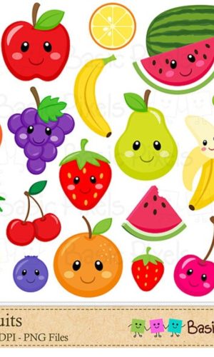 Kit Digital Frutas - basic01