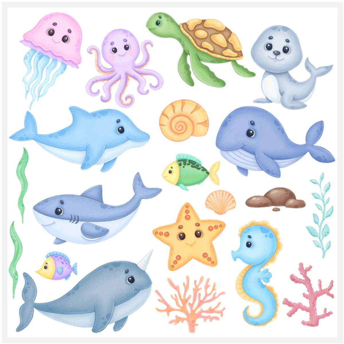 Kit Digital - Fundo Do Mar