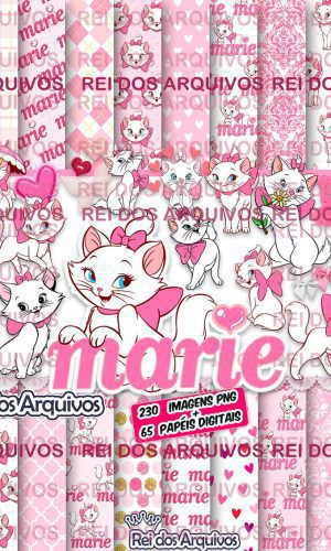 Kit digital Gatinha Marie