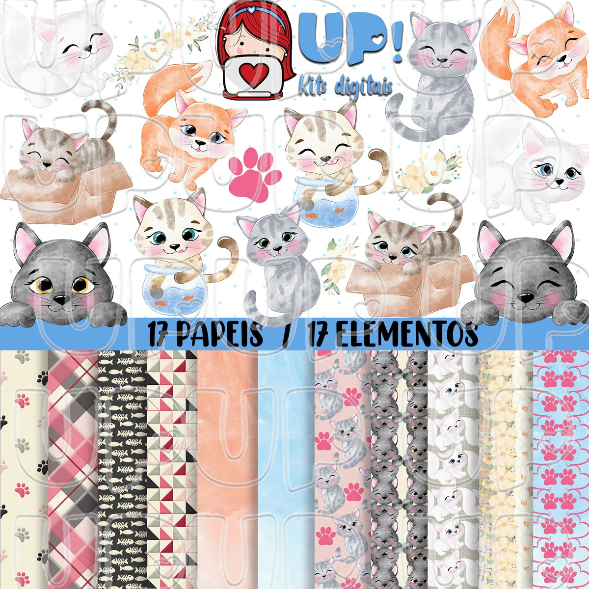 KIT DIGITAL GATINHO 3