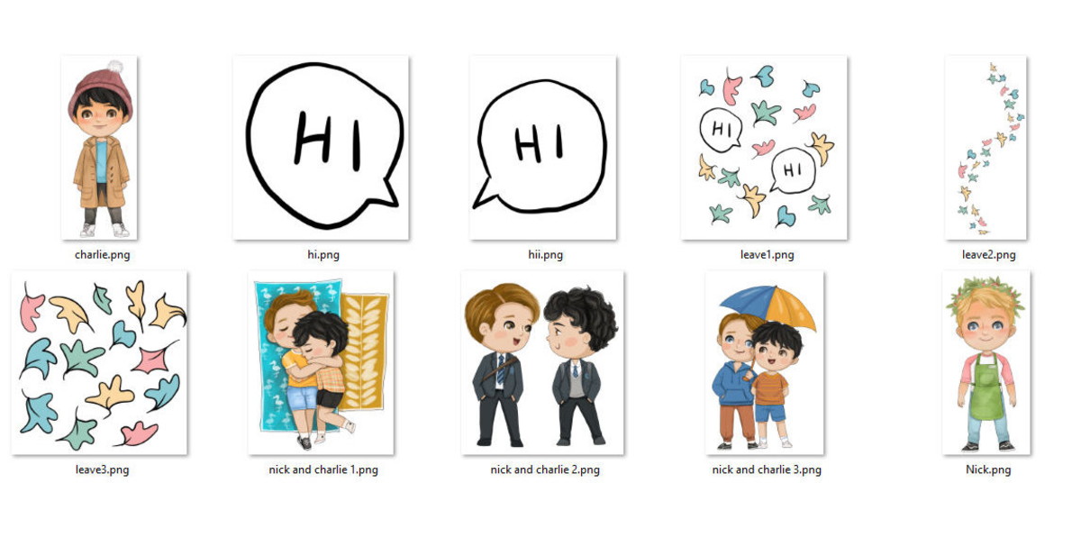 #114 Kit Digital Heartstopper - Imagem 2
