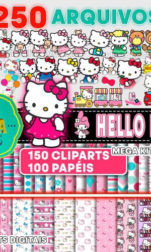 Kit Digital Hello Kitty