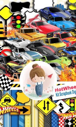 Kit Digital - Hot Wheels