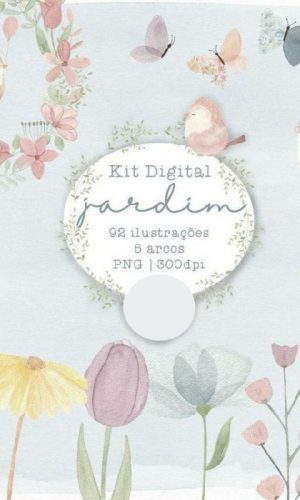 Kit Digital Jardim Aquarela - 104