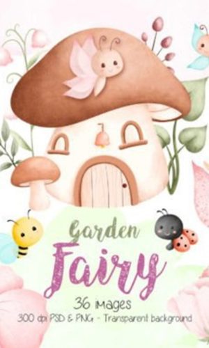 Kit Digital Jardim das Fadas (stll)