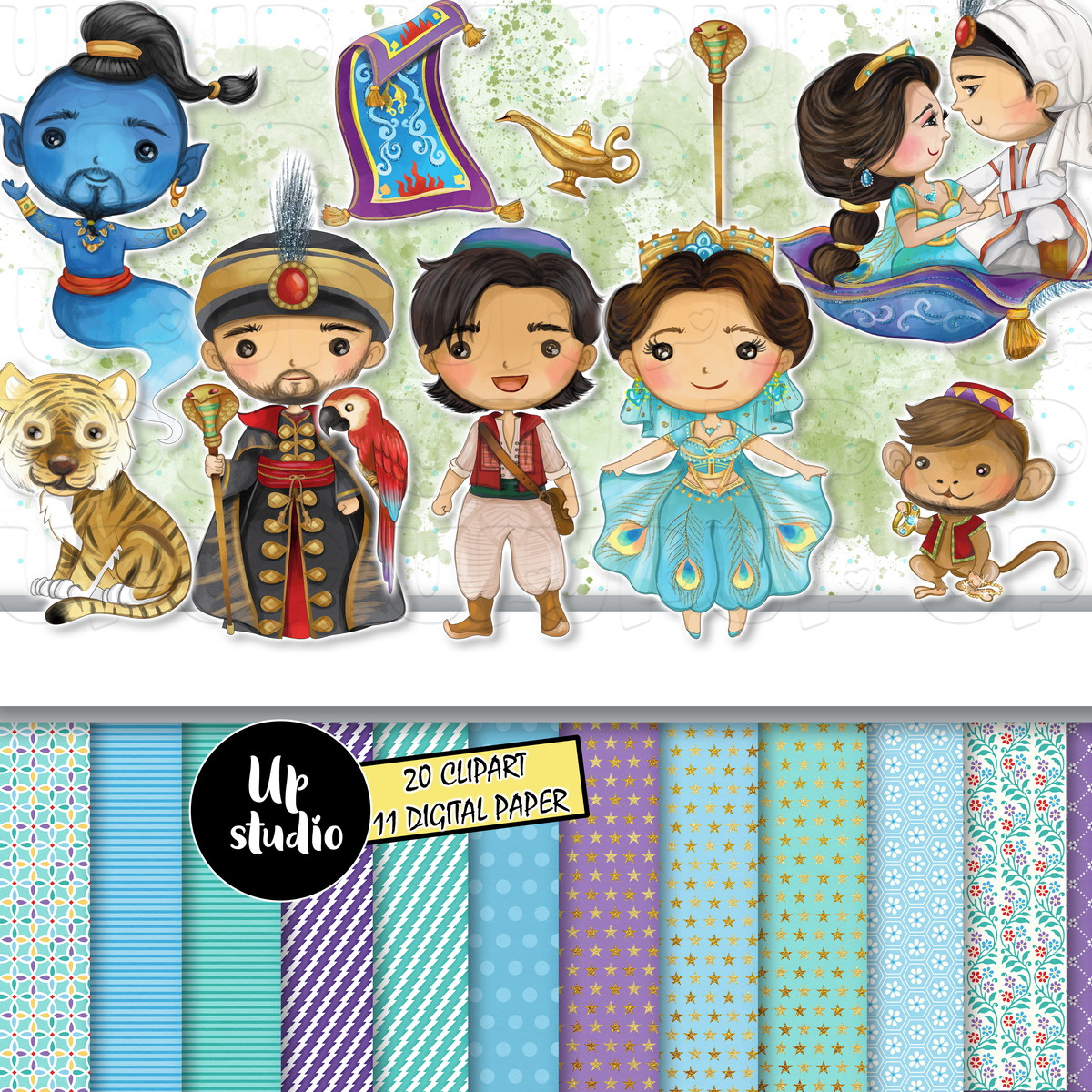 KIT DIGITAL JASMINE E ALADIN 3