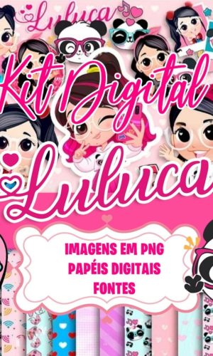 Kit Digital Luluca Panda #775
