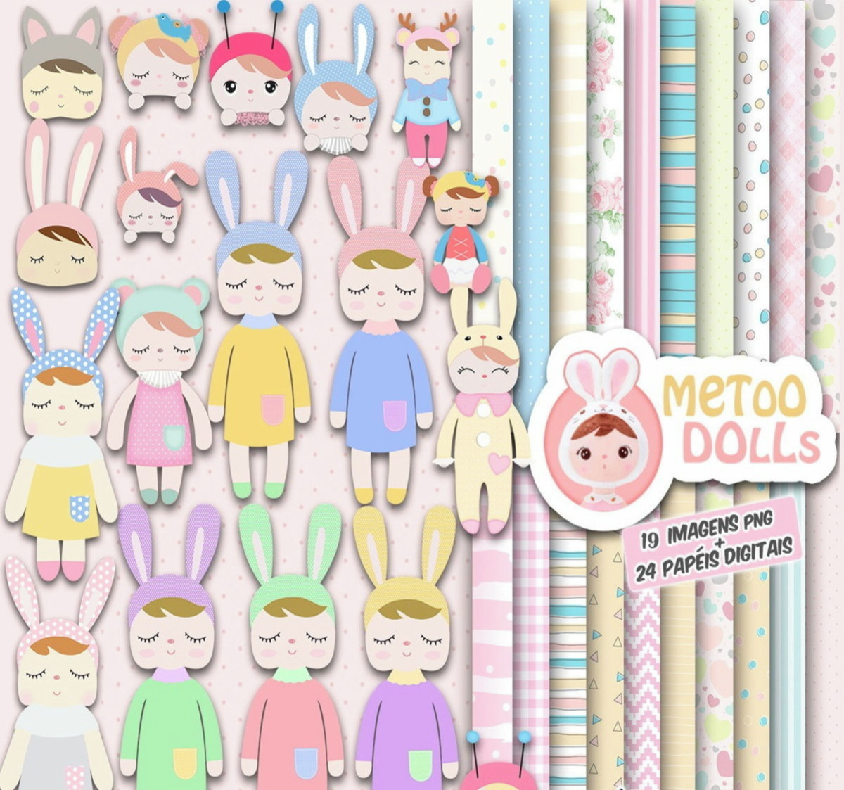 Kit Digital Metoo Dolls