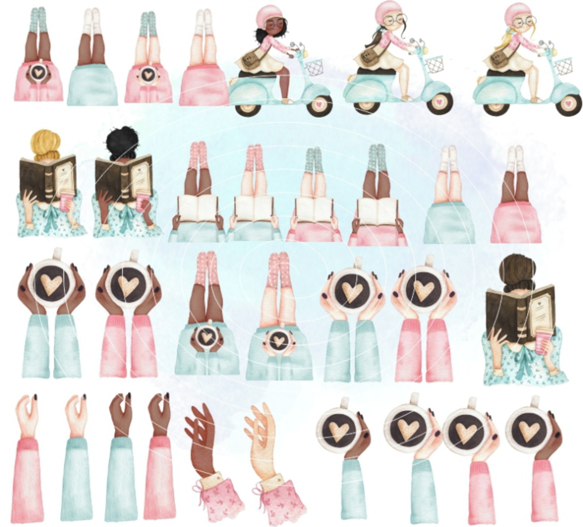Kit Digital - Meus Planos Aquarela (cod. 0249)