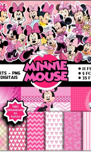 Kit Digital MINNIE ROSA