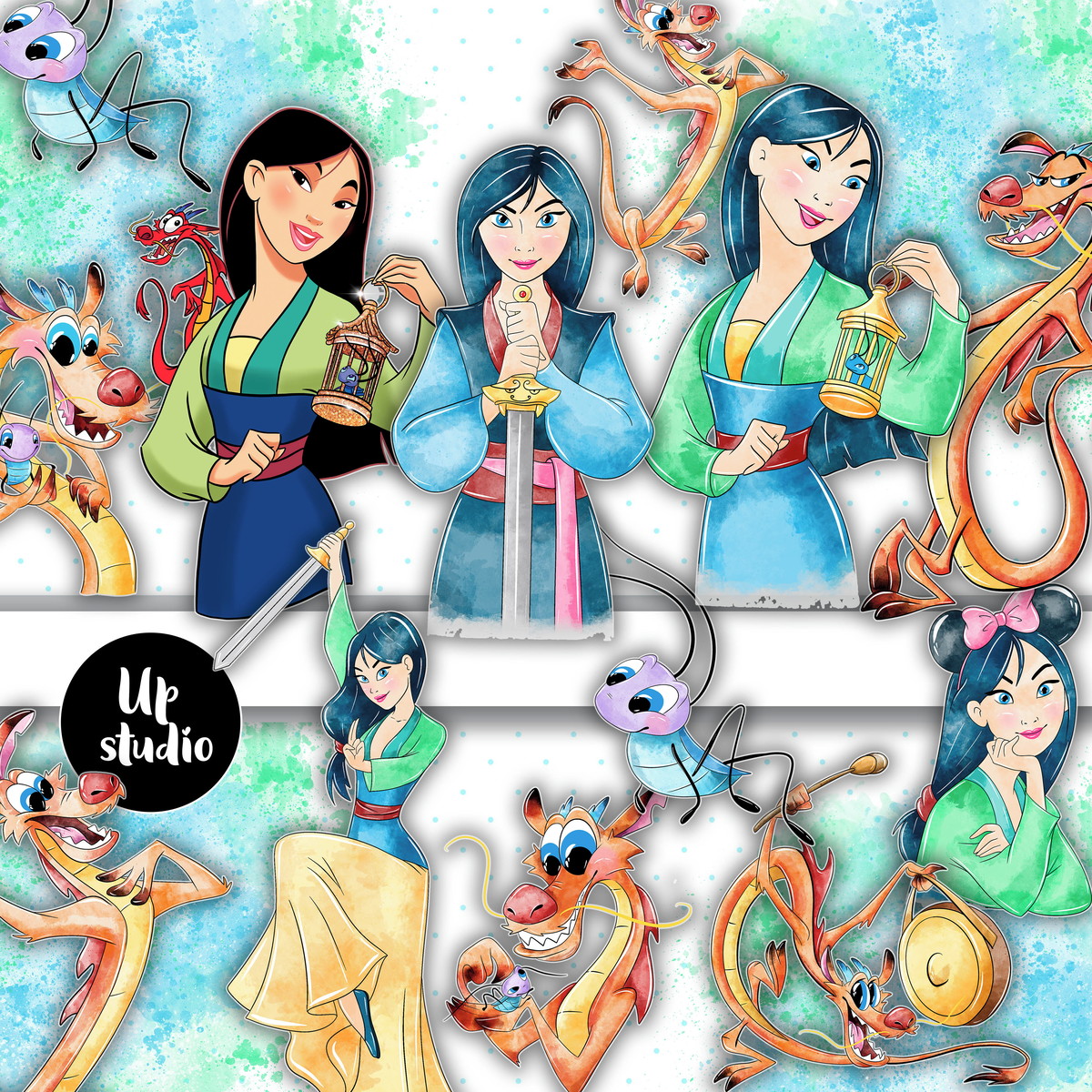 Kit Digital Mulan 002