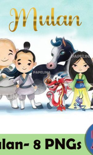Kit Digital Mulan Aquarela