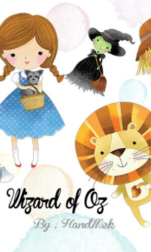 Kit digital O Mágico de OZ aquarelado