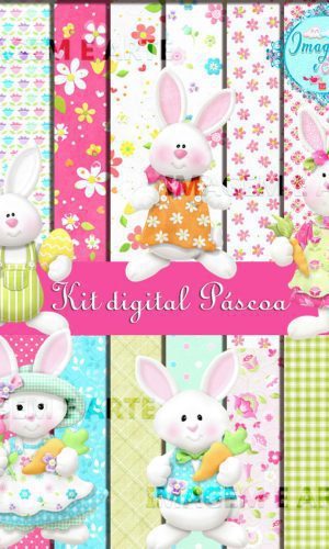 Kit digital Páscoa ( Imagens Cute)