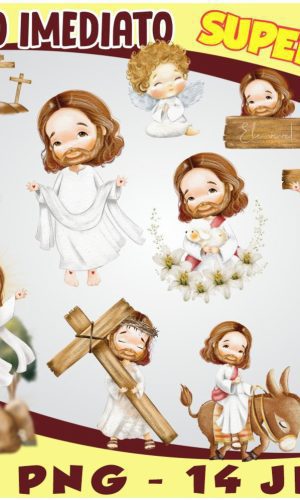 Kit Digital Páscoa Jesus Cristo
