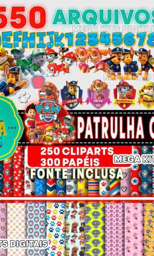 Kit Digital Patrulha Canina