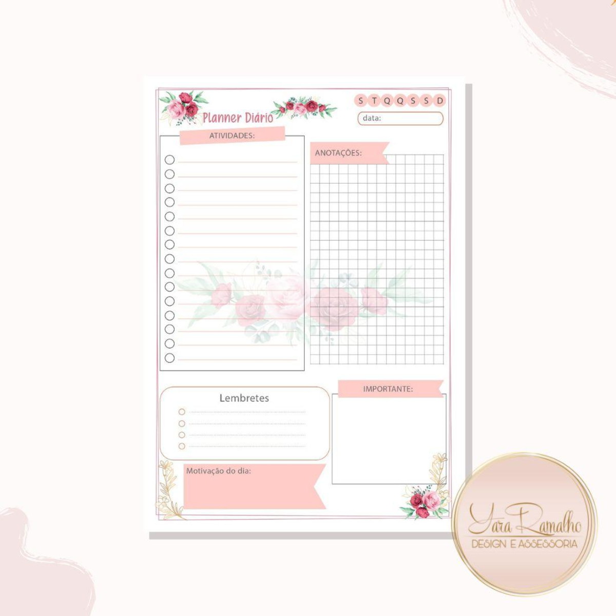 Kit Digital Planner de Mesa - Imagem 3