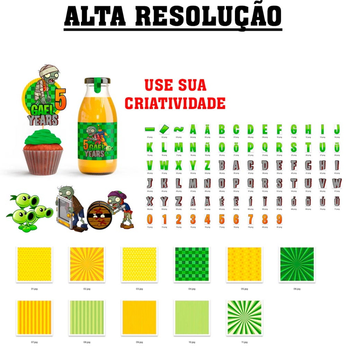 Kit Digital Plants vs Zombies - Imagem 3