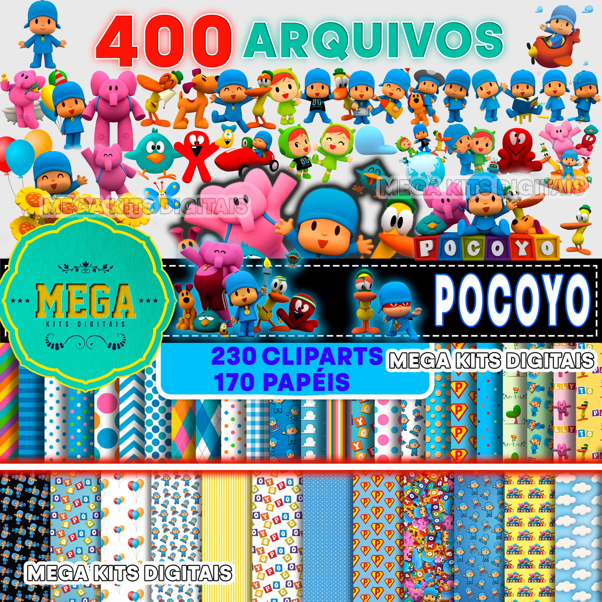 Kit Digital Pocoyo