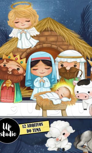KIT DIGITAL PRESEPIO DE NATAL