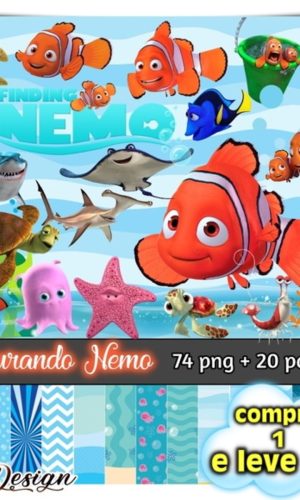 Kit Digital Procurando Nemo