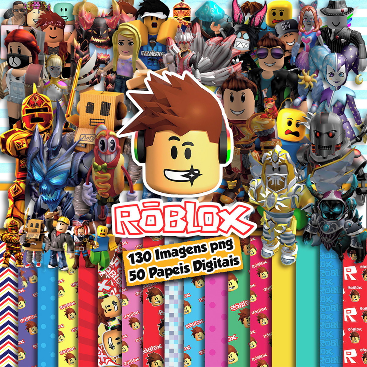 Kit Digital Roblox Artes