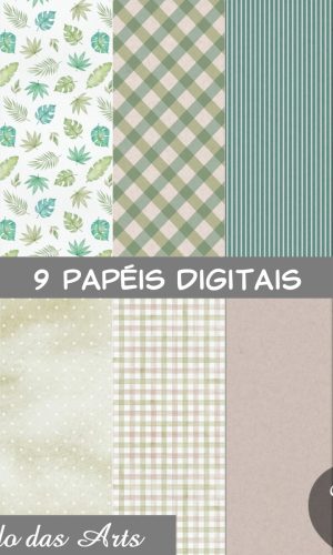 Kit Digital Safari Baby + 2 Kits de Brindes!!!